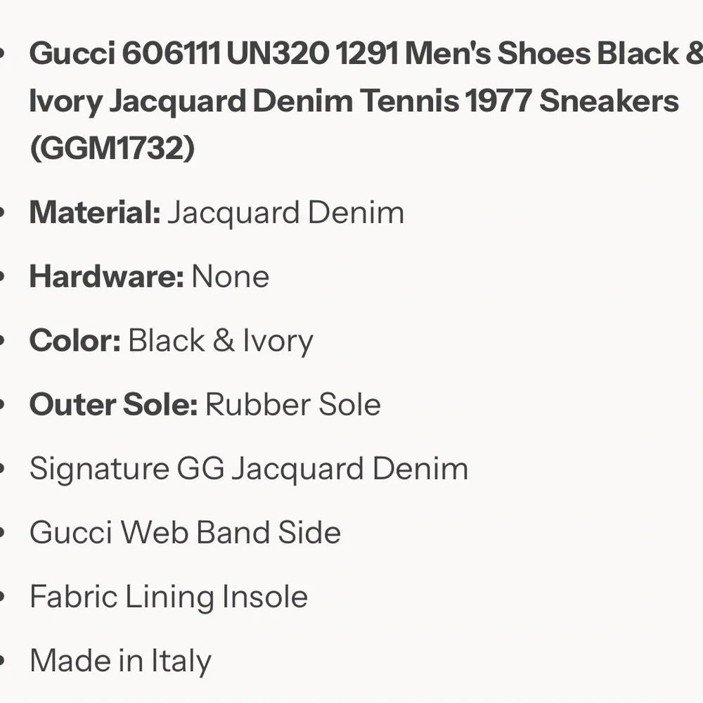 Gucci Men's Black and Red Stripe Sneakers - Picture 10 of 10